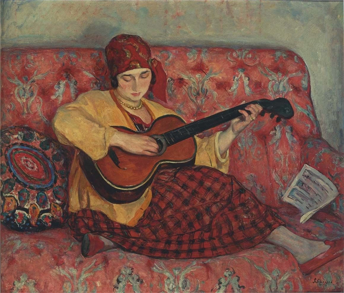 Nono che suona la chitarra
